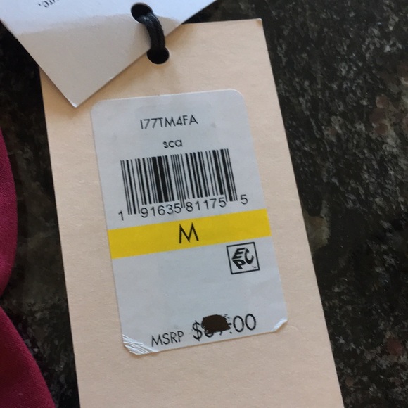 Ivanka Trump Dark Pink Shirt - Picture 6 of 6